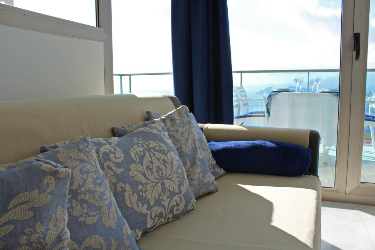 Amazing Apartment On The 34Th Floor With Private Terrace And Sea Views Benidorm Exterior foto